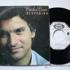 Discos de vinilo: CARLOS CANO - DESPEDIDA - SINGLE PROMOCIONAL MOVIEPLAY 1983. EXCELENTE ESTADO. Lote 117368058