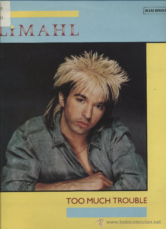 Discos de vinilo: Limahl - Too Much Trouble (Maxi Single) - Foto 1