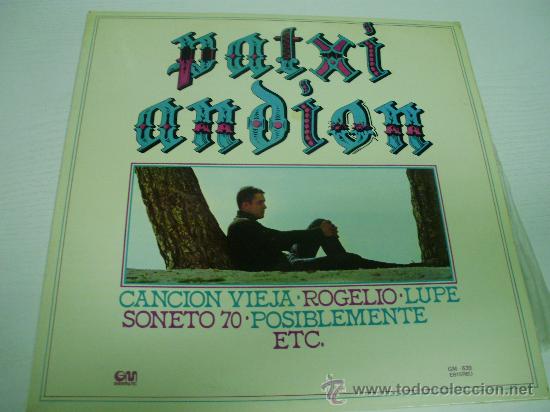 Discos de vinilo: PATXI ANDION - A&Ntilde;O 1.977 - Foto 1