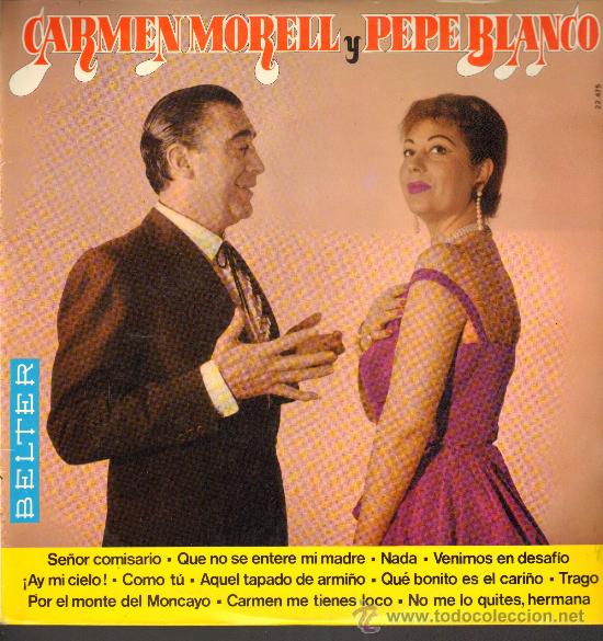 Discos de vinilo: Carmen Morell y Pepe Blanco - Lp 1970 - Foto 1