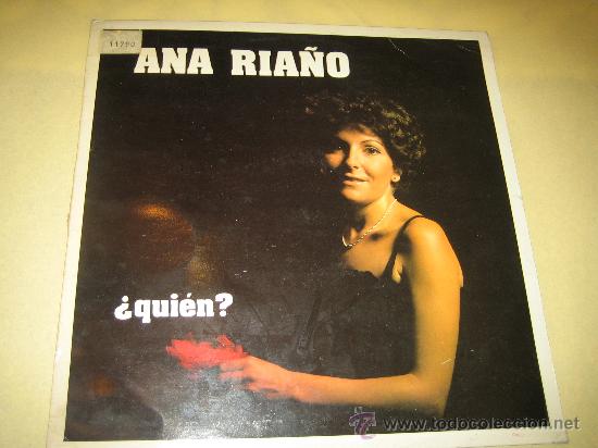 Discos de vinilo: ANA RIA&Ntilde;O - 1982 - Foto 1