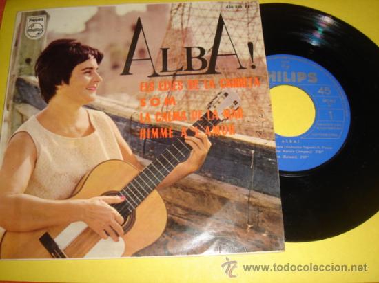 Discos de vinilo: ALBA -EP- ELS EIXOS DE LA CARRETERA + 3 - OR 60S - Foto 1