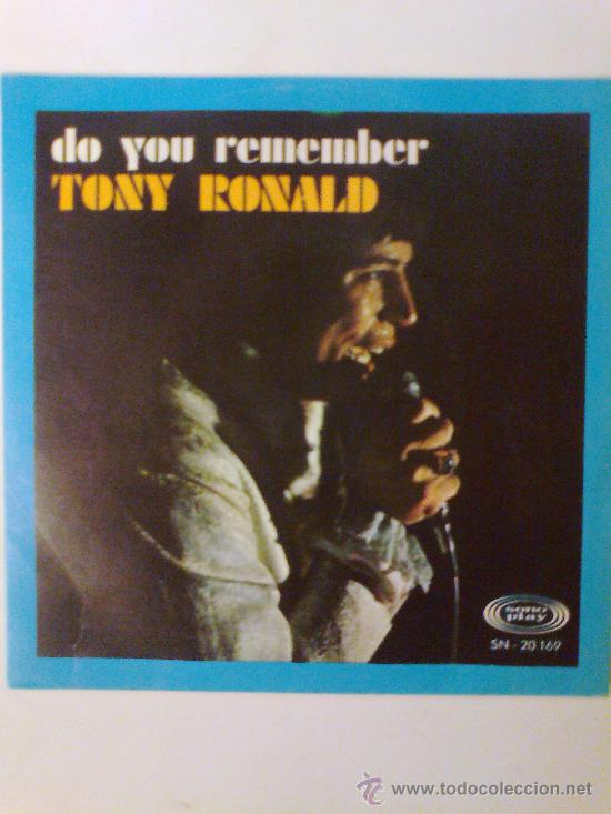 Discos de vinilo: TONY RONALD - DO YOU REMEMBER (1968) - Foto 1