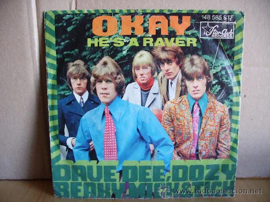 Discos de vinilo: DAVE DEE,DOZY,BEAKY MICK & TICH --- OKAY - Foto 1