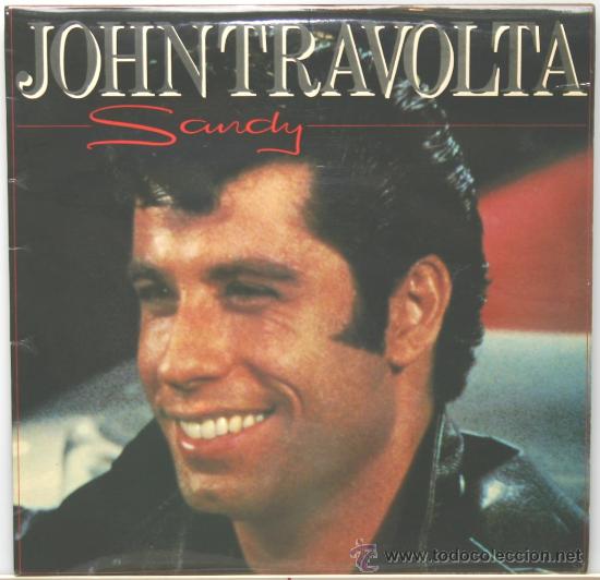 Discos de vinilo: JOHN TRAVOLTA sandy LP - Foto 1