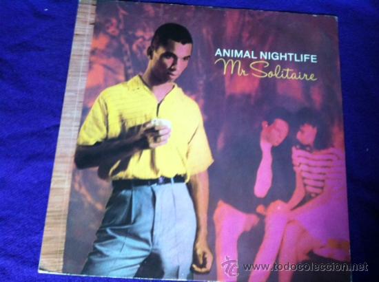 Discos de vinilo: ANIMAL NIGHTLIFE : MR SOLITAIRE . MAXI SINGLE 12 - Foto 1