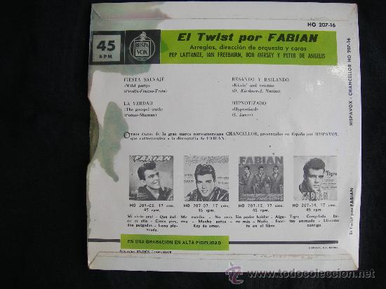 Discos de vinilo: EP FABIAN // WILD PARTY + 3 - Foto 2