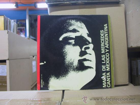 Dischi in vinile: MARIA DE LAS MERCEDES - CANTA A MEXICO Y ARGENTINA - EDICION ESPA&Ntilde;OLA - DISCOPHON 1971