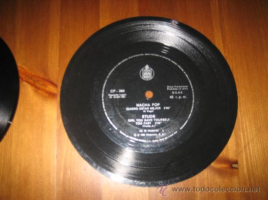 Discos de vinilo: NACHA POP- QUIERO ESTAR MEJOR- DISCOFLEX - Foto 1