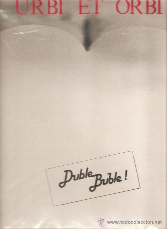 Discos de vinilo: LP DUBLE BUBLE : URBI ET ORBE - Foto 1