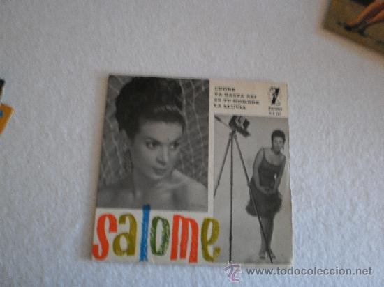 Discos de vinilo: SALOME - CUORE + 3 EP 1963 - Foto 1