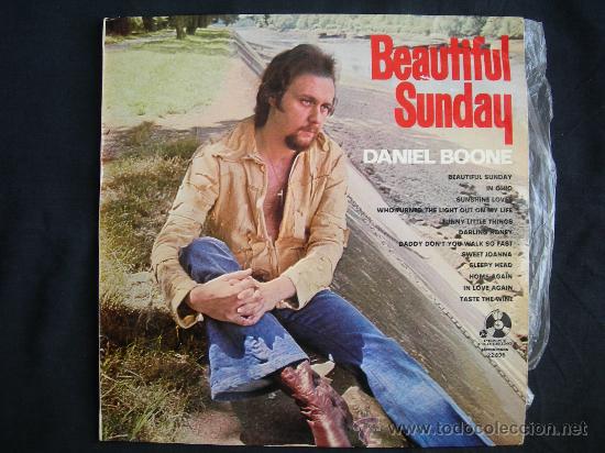 Discos de vinilo: LP DANIEL BOONE // BEAUTIFUL SUNDAY - Foto 1