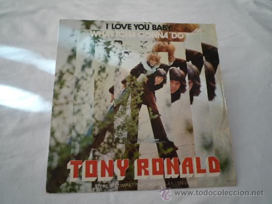 Discos de vinilo: TONY RONALD - Foto 1