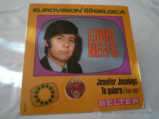 Discos de vinilo: LOUIS NEEFS - JENNIFER JENNINGS - Foto 1