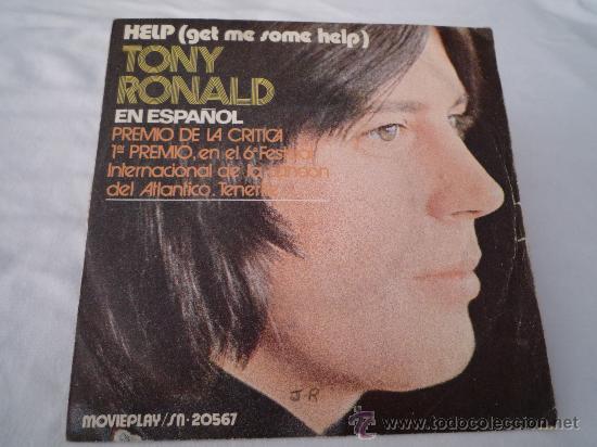 Discos de vinilo: TONY RONALD - HELP - Foto 1