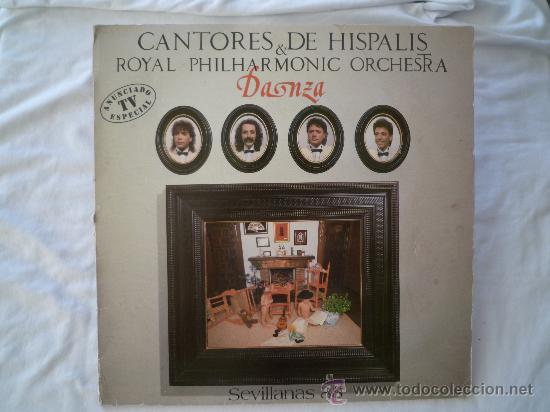 Discos de vinilo: CANTORES DE HISPALIS & ROYAL PHILHARMONIC ORCHESTRA - DANZA - Foto 1