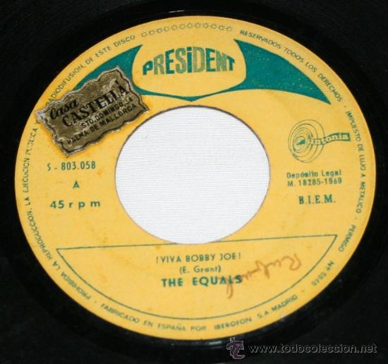 Discos de vinilo: THE EQUALS - DISCO DE VINILO - SINGLE - Foto 1