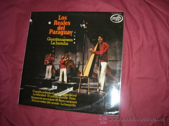 Vinyl records: LOS REALES DEL PARAGUAY LP 1972 MFP 5253 GREAT BRITAIN