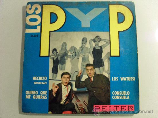 Discos de vinilo: LOS P Y P - LOS WATUSSI + 3 EP 1964 - Foto 1
