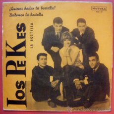 Discos de vinilo: PEKES 45 PS SPAIN 1965 - SACHA DISTEL COVER - BAILEMOS LA BOSTELLA - PROMO - ZAFIRO NO-3. Lote 29090052