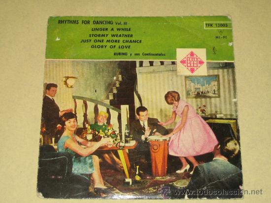 Discos de vinilo: RUBINO Y SUS CONTINENTALES - 1961 - Foto 1