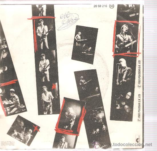 Discos de vinilo: SINGLE THE JAM : GOING UNDERGROUND - Foto 2