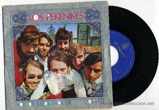 Discos de vinilo: LOS PEQUENIQUES - SOL DE MEDIANOCHE CORELLI - Foto 1