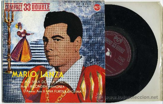 Discos de vinilo: MARIO LANZA - COMPACT 33 DOUBLE - 1961 - Foto 1