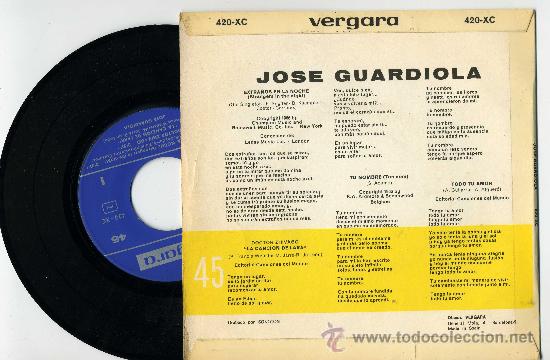 Discos de vinilo: JOSE GUARDIOLA - Foto 2