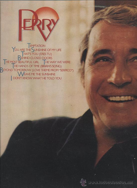 Discos de vinilo: Perry Como - Temptation - Foto 1