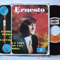 Discos de vinilo: ERNESTO - ENTRE PITOS Y FLAUTAS - MARFER 1972 EXCELENTE ESTADO. Lote 29642211