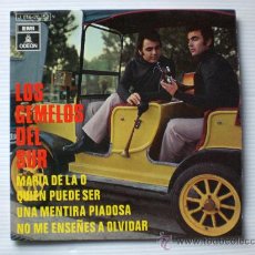 Discos de vinilo: LOS GEMELOS DEL SUR - MARIA DE LA O (FLAMENCO POP) - EP ODEON 1970 - NUEVO A ESTRENAR, OFERTA. Lote 29645188