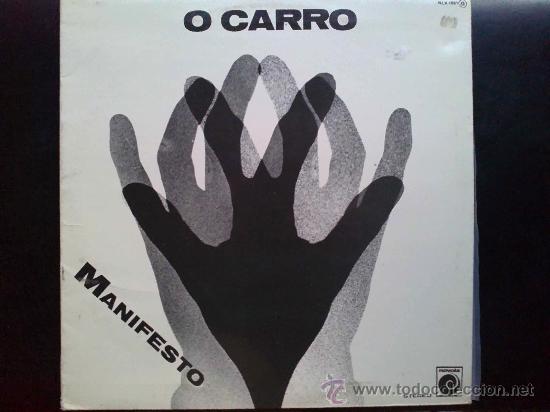 Discos de vinilo: O CARRO - MANIFESTO - LP DE VINILO - Foto 1