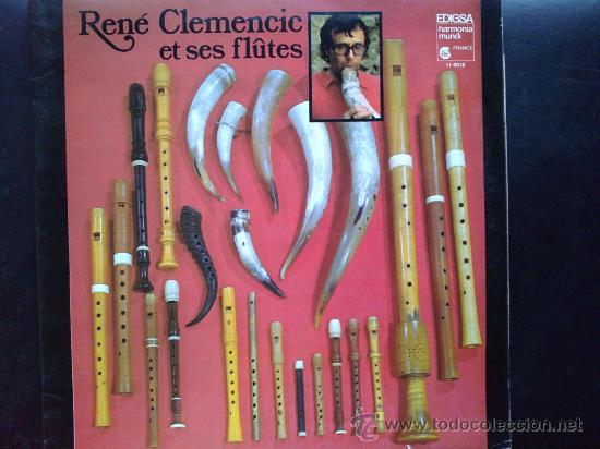 Discos de vinilo: REN&Eacute; CLEMENCIC ET SES FL&Ucirc;TES - LP DE VINLO - Foto 1