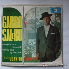 Discos de vinilo: JUANITO CAMPOS - GARBO SALERO.- CRUZ - EP MARFER 1967.- NUEVO A ESTRENAR - RARO.- OFERTA