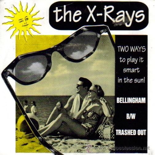 Discos de vinilo: THE X-RAYS-BELLINGHAM + TRASHED OUT SINGLE 1995 (USA) - Foto 1