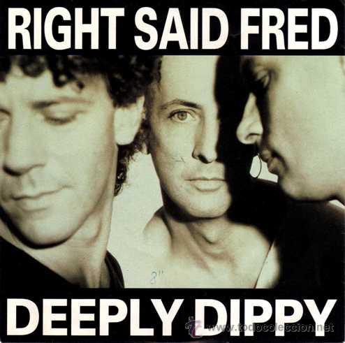 Discos de vinilo: RIGHT SAID FRED - Deeply dippy / Deeply dippy (SG 7) - Foto 1