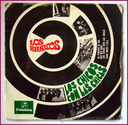 Discos de vinilo: LOS BRAVOS . EP . LOS CHICOS CON LAS CHICAS . 1967 - Foto 1
