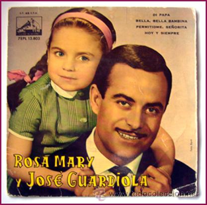 Discos de vinilo: JOSE GUARDIOLA .EP  . D&Iacute; PAP&Aacute; . VOZ DE SU AMO 1962 - Foto 1