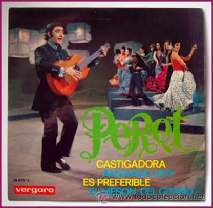 Discos de vinilo: PERET . EP . CASTIGADORA . VERGARA 1969 - Foto 1
