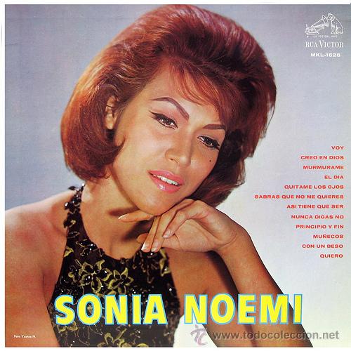 Disques de vinyle: sonia noemi: baladas y boleros con Sonia Noemi (rca victor, 1966) promo