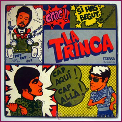 Discos de vinilo: LA TRINCA . EP. SINGLE . SI HAS BEGUT . EDIGSA 1969 - Foto 1