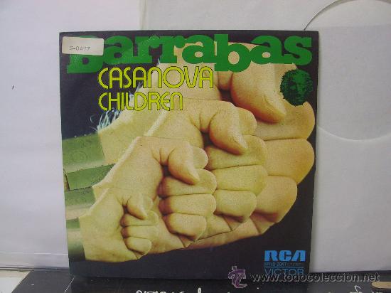 Discos de vinilo: BARRABAS - CASANOVA / CHILDREN - PROMO - RCA 1973 - Foto 1