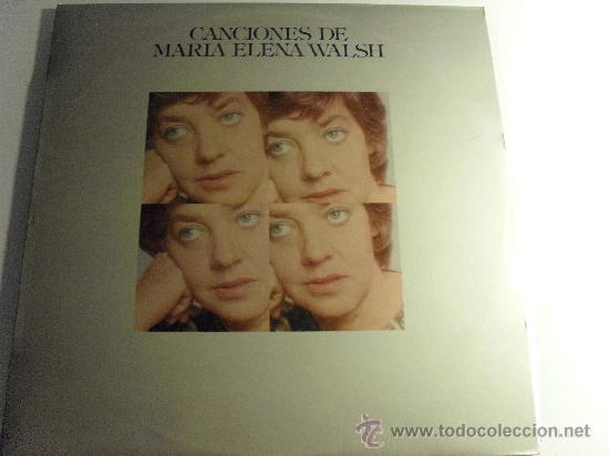 Discos de vinilo: MARIA ELENA WALSH - CANCIONES 1974 - Foto 1
