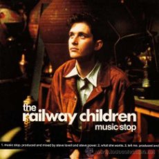 Discos de vinilo: THE RAILWAY CHILDREN - MUSIC STOP / WHAT SHE WANTS / TELL ME (EP 7') - NUEVO. Lote 29140601