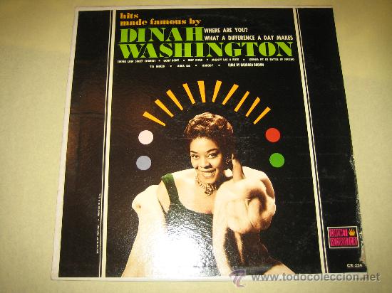 Discos de vinilo: DINAH WASHINGTON - ORIGINAL USA - Foto 1