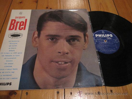 Discos de vinilo: JACQUES BREL `A L&acute;Olympia` LIVE - Foto 1