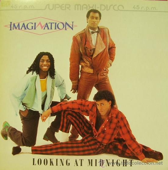 Discos de vinilo: IMAGINATION-LOOKING AT MIDNIGHT MAXI SINGLE VINILO 1983 SPAIN - Foto 1