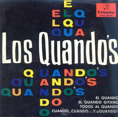 Discos de vinilo: LOS QUANDOS - EL QUANDO - EP RARO DE VINILO - Foto 1