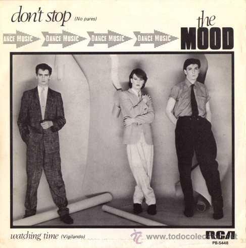 Discos de vinilo: THE MOOD - Dont stop / Watching times (SG 7) - Foto 1